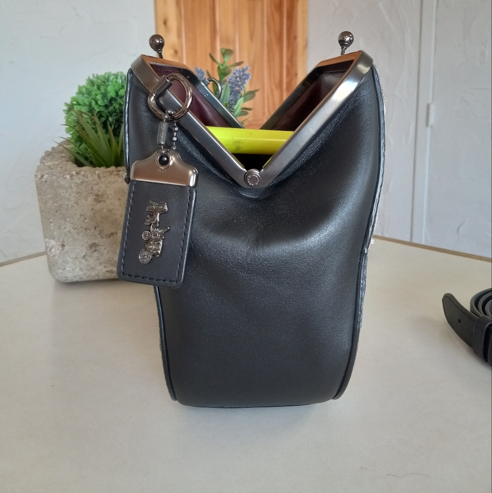 Coach Multicolor Patchwork Crossbody Bag - Picture 10 of 16